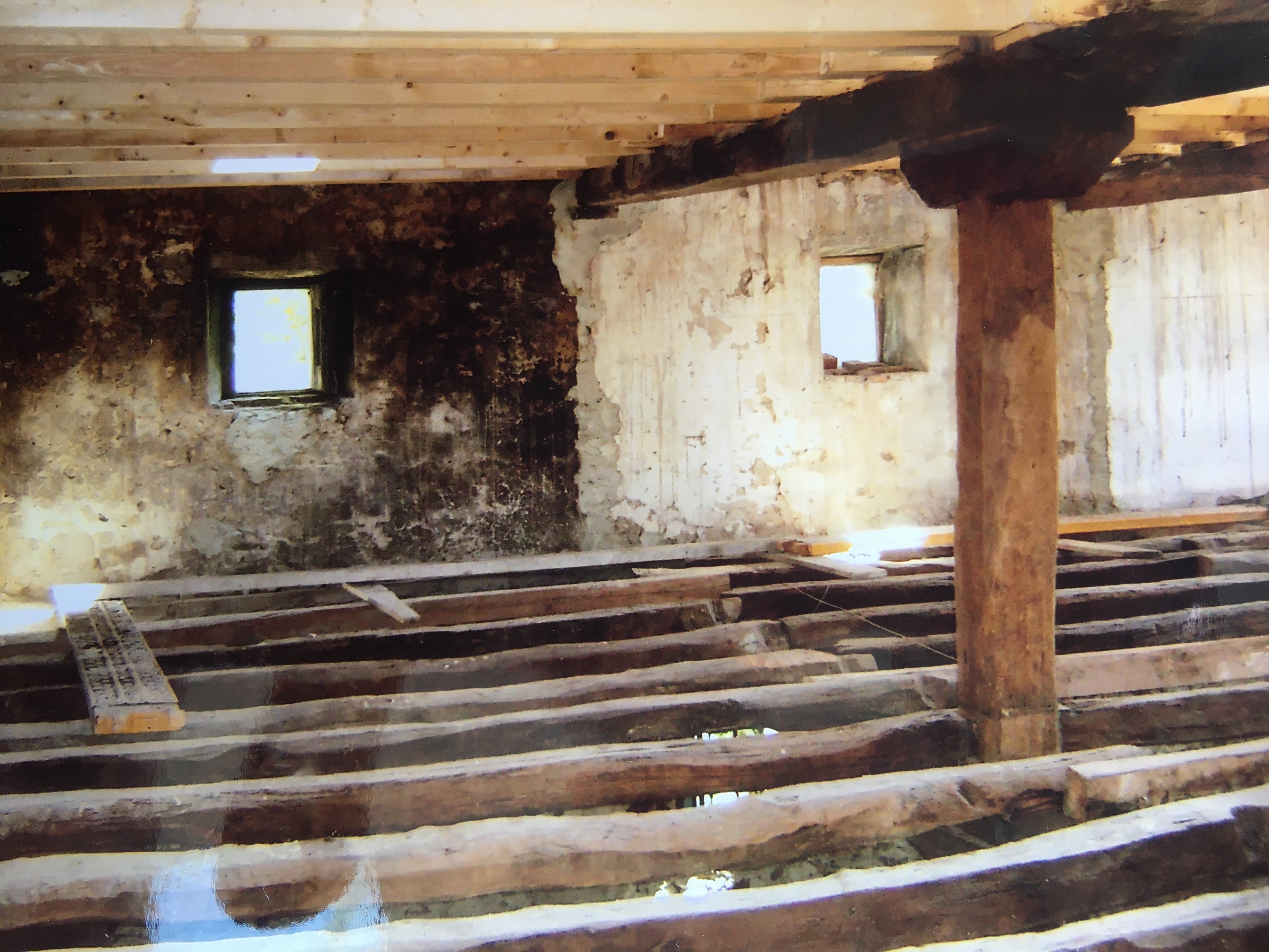 Spanish Farmhouse before restoration
